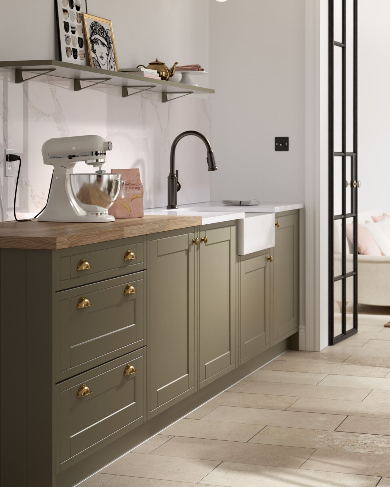 Framed Olive Juratek Kitchen Start planning your dream kitchen today