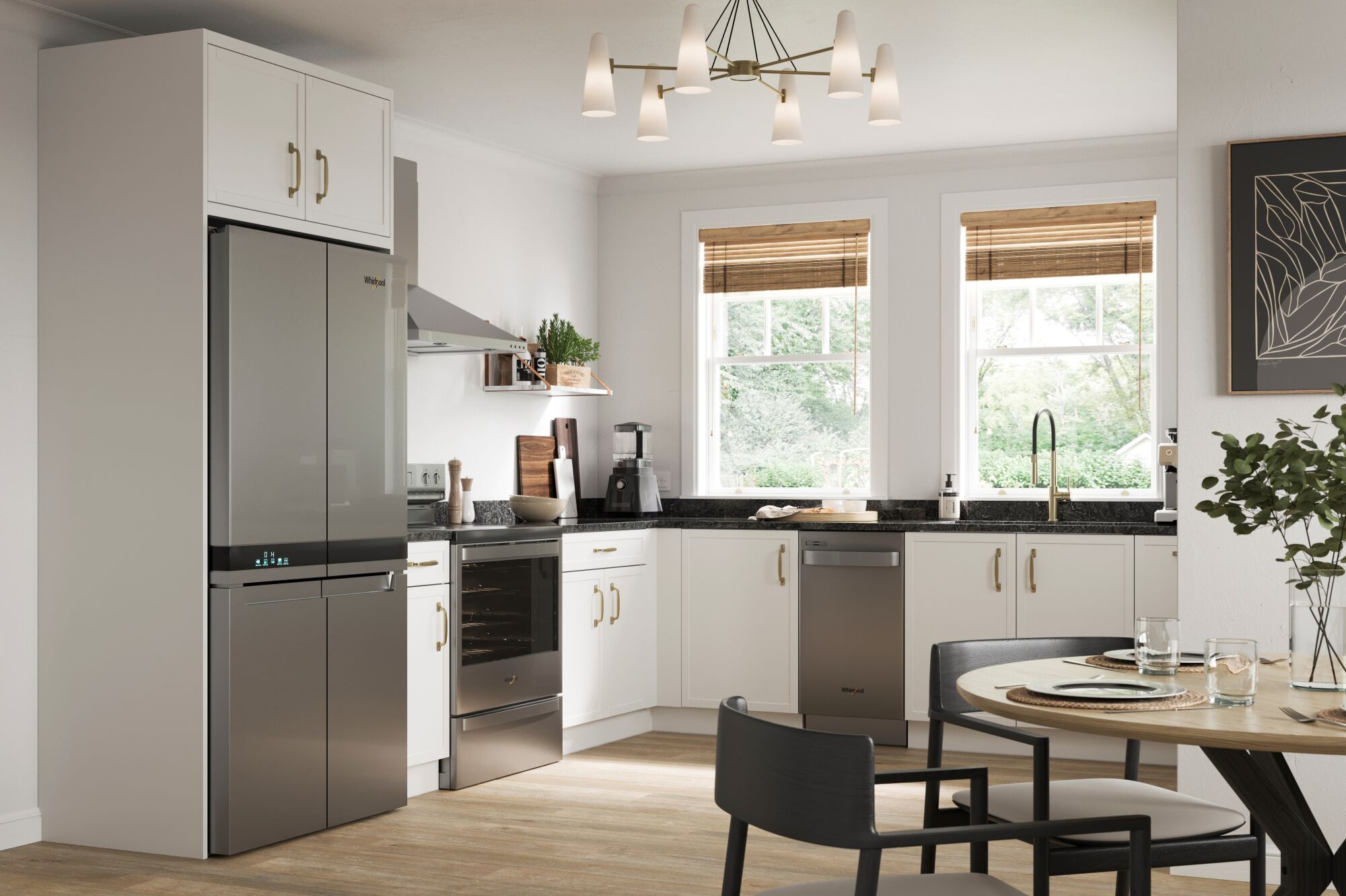 Shaker Slim Kitchen in White Matte | Start planning your dream kitchen ...