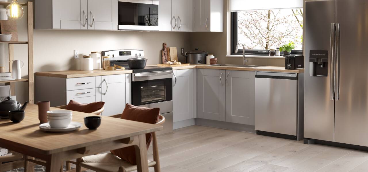 Shaker Kitchen in Ash Gray Matte